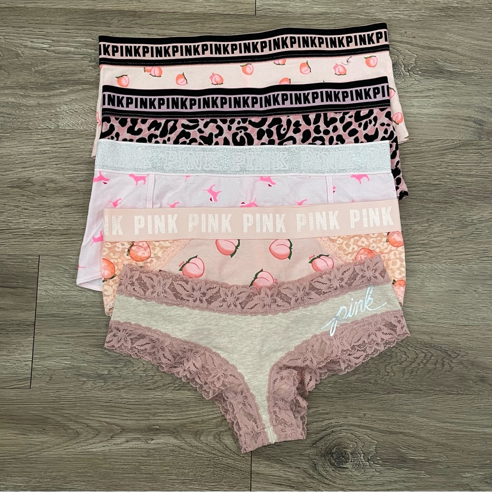 5 NWOT VS Pink Panties